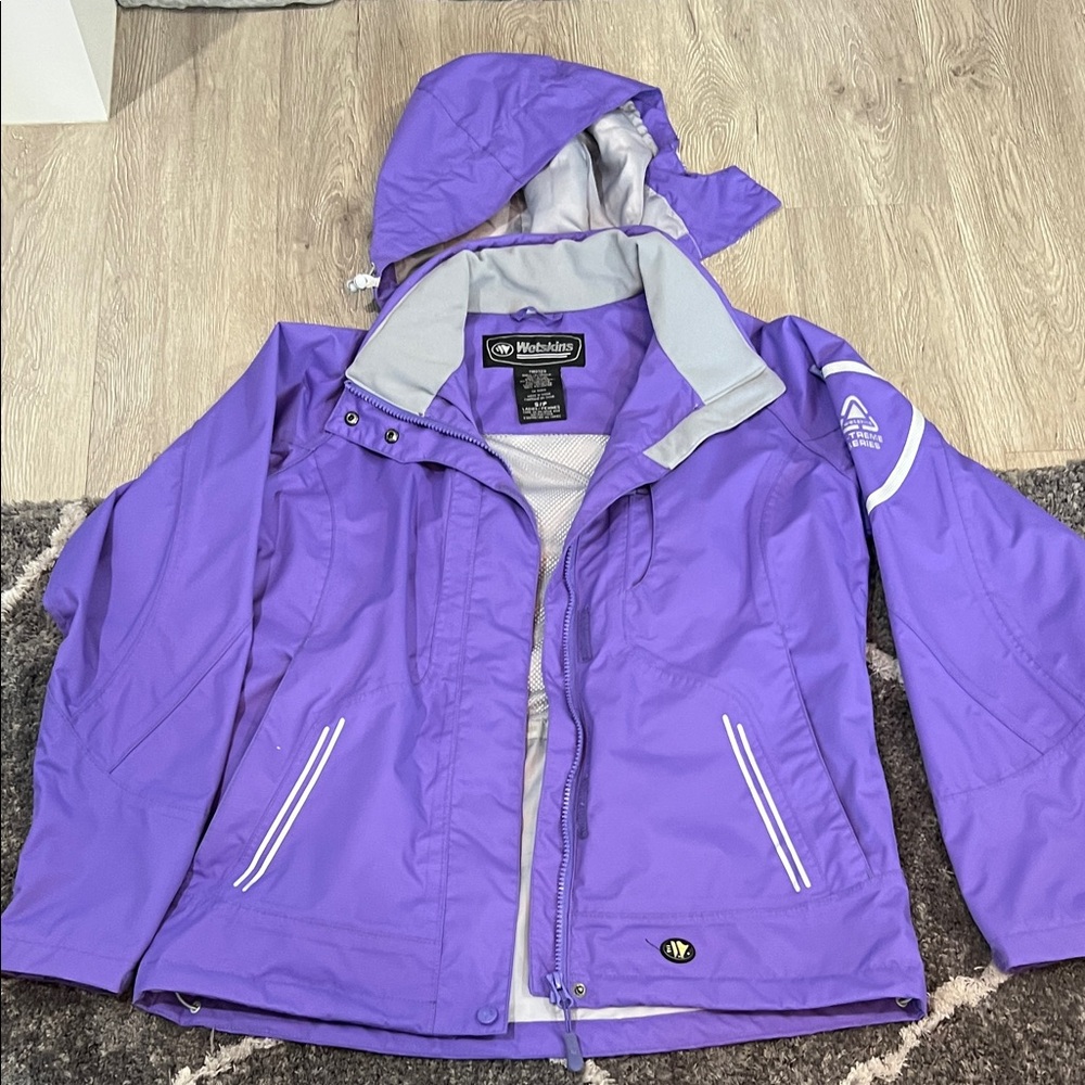 Weatherproof Kids Lavender Raincoat